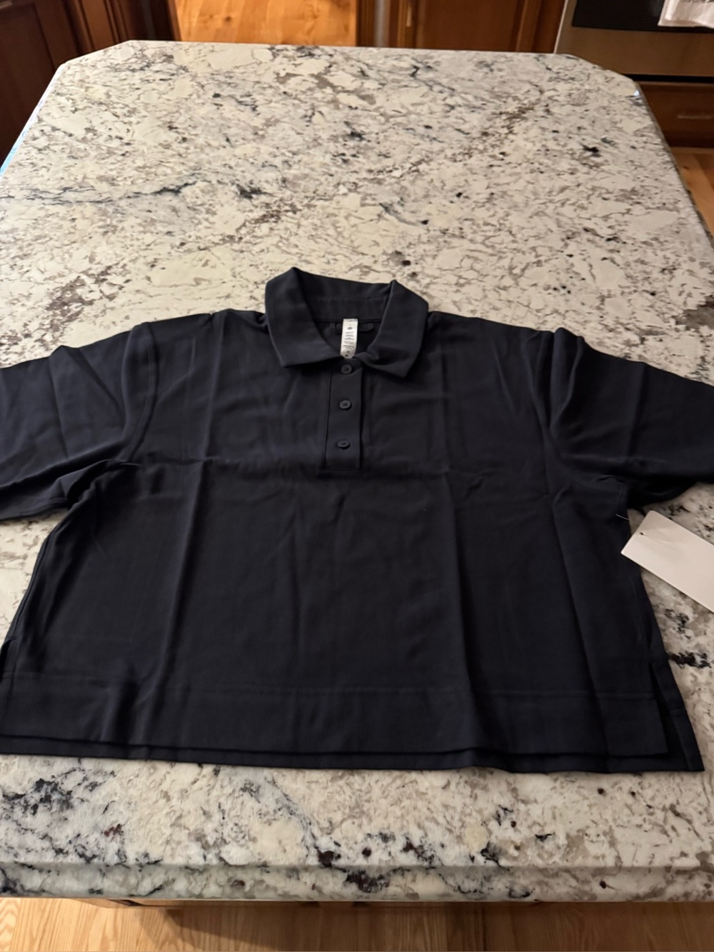 Heavyweight Lululemon Cotton Short Sleeve Polo